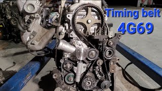 #mitsubishi Lancer 4G69 #timing belt/mark  #replacement #car
