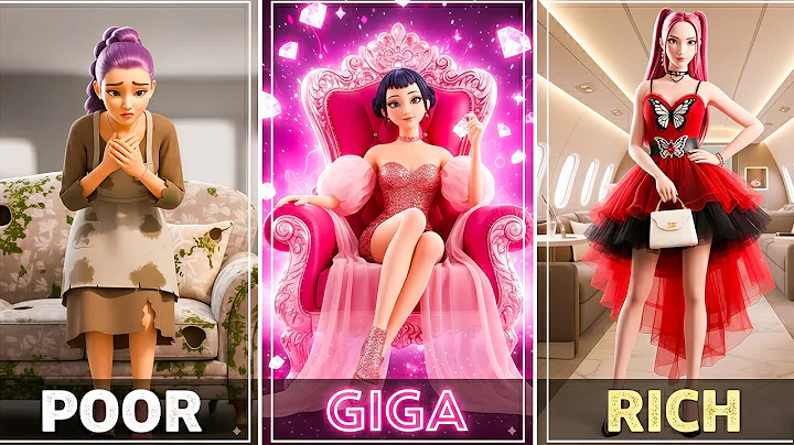 KPop Demon Hunters in Airplane! Poor vs Rich vs Giga Rich Huntrix  [Official Music Video]