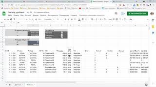 Google Sheets, Гугл таблицы - удобный, быстрый фильтр формулами.