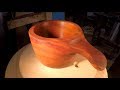 drechseln einer Holz Kaffeetasse, woodturning a Coffee cup DIY