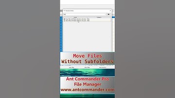 Move File Without Directory Structure #filemanager #move #flat