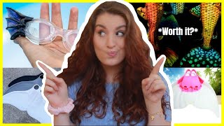 REACTING TO RECENT MERMAID PRODUCT RELEASES (TAILS &amp; MONOFINS)