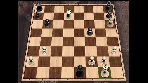 chess puzzle game | win by 4 move mate | #170 #safacts #checkmate #puzzle #4move #chess #chessking