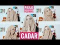 Tutorial Cadar Menggunakan Pashmina