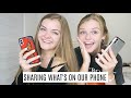 Sharing Our Most Recent Things On Our Phone ~ Jacy and Kacy