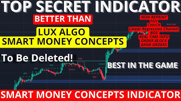 Top Secret Indicator Better Than Lux Algo Smart Money Concepts..For Scalping and Day Trading.