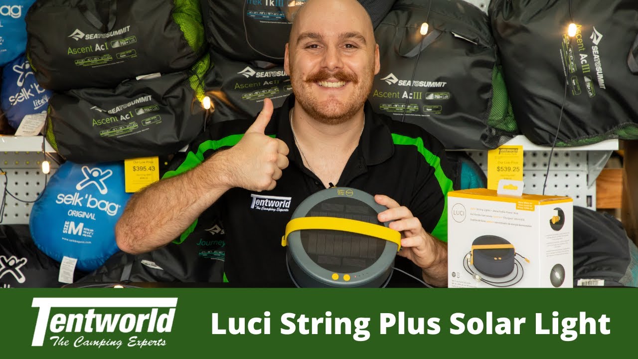 Luci String Plus Solar Light - The sun on a string to brighten up your ...