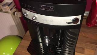 Erste Inbetriebnahme des Gerätes De'Longhi Magnifica ESAM Kaffeevollautomat Bedienung Anleitung
