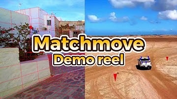 Camera tracking | Matchmove DemoReel 2024