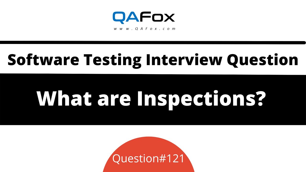 What are Inspections? (Software Testing Interview Question 