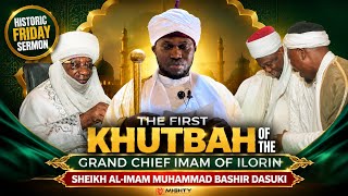 HISTORIC MOMENT!The First Khutbah of Ilorin’s New Grand Chief ImamSheikh Al-Imam Muhammad Bashir