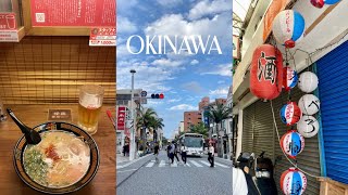 🇯🇵OKINAWA VLOG | 12년지기와 떠난 3박4일 오키나와 뚜벅이 여행 (나하 국제거리, 우미카지 테라스, 아메리칸 빌리지)