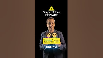 Stiefkinderen, wees op uw hoede - wie het eerst sterft, kan uw erfenis bepalen 😳 #TheProbatePro #...