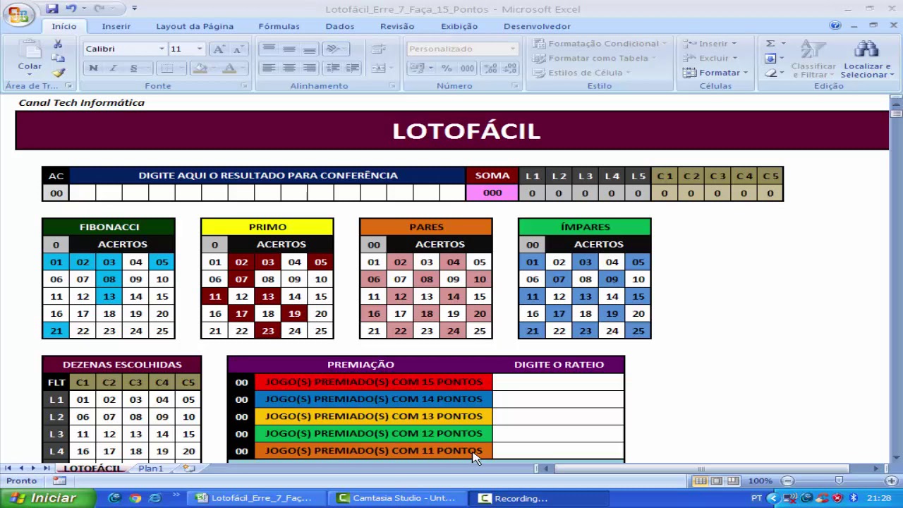 dez 煤ltimos resultados da lotof谩cil