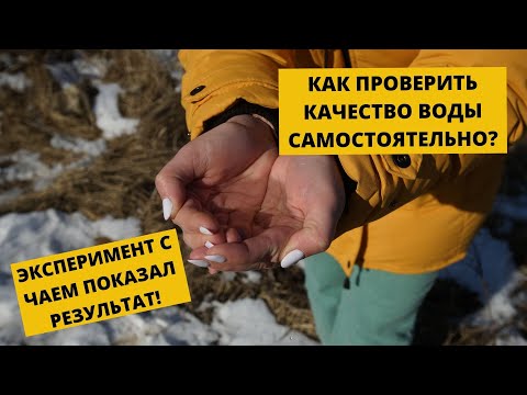 Анализ воды из скважины | Проверка качества воды | Что мы пьем?