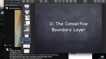 GEOL1820: GFD, The Convective Boundary Layer