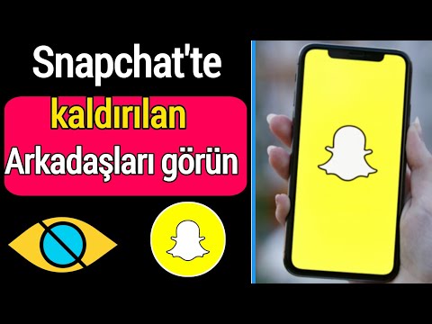 Snapchat'te Arkadaş Kaldırma Nasıl Görülür [2022] | Snapchat Arkadaşlarını Kaldır Nasıl Görülür