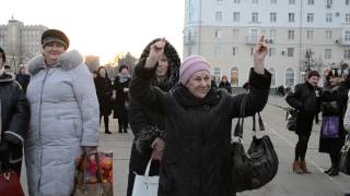 Митинг в поддержку Крыма, Пенза, 18 марта 2014