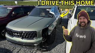 Overpaid? I Won A Totaled 2024 Kia Telluride And Drove It Back!