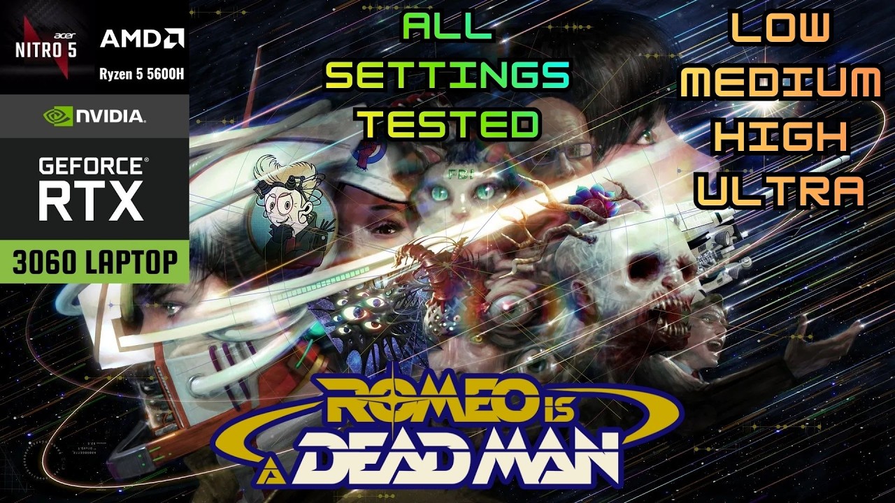 ROMEO IS A DEAD MAN - RTX 3060 Laptop - All Settings Tested