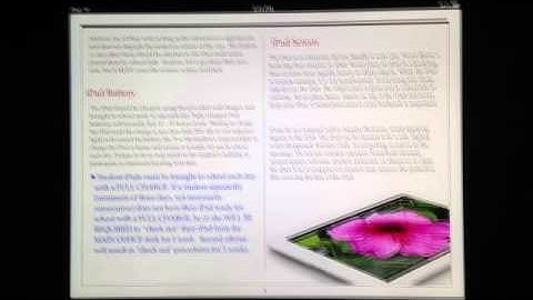 iPad Boot Camp Video 2