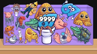 BRAINROT: MERGE FELLAS - MOD 14 New Update! | Suika Game Gameplay Walkthrough - Reaching Max Level screenshot 4