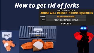 How to get rid of Homophobic Jerks | SCP:Site-64 Roleplay | Roblox