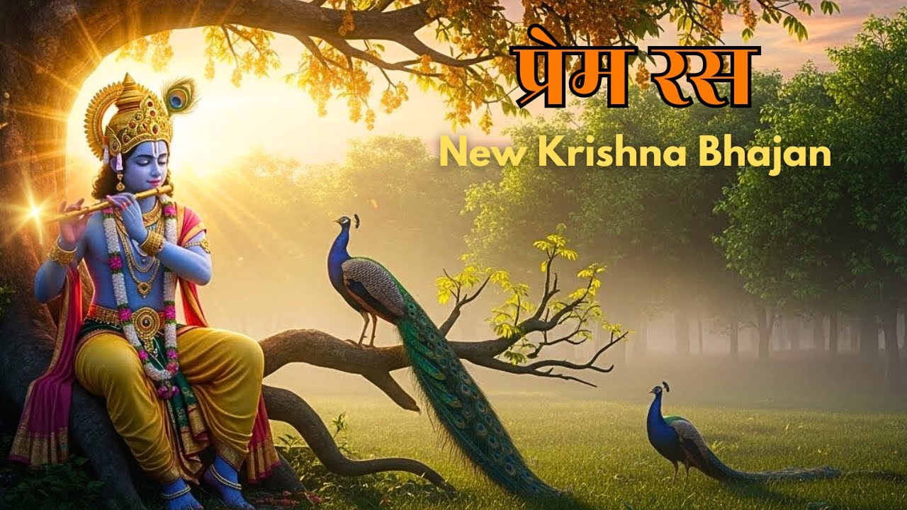 Prem Ras | New Krishna Bhajan 2024 | Morning Mantra for Positivity & Peace | Sangetstudio