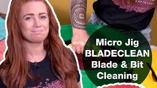 Micro Jig BLADECLEAN Blade and Bit Cleaning System Featuring Amy from The New Red