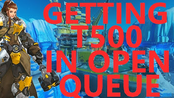 Reaching T500 in Open Queue for the End of Season 4 (Overwatch 2)