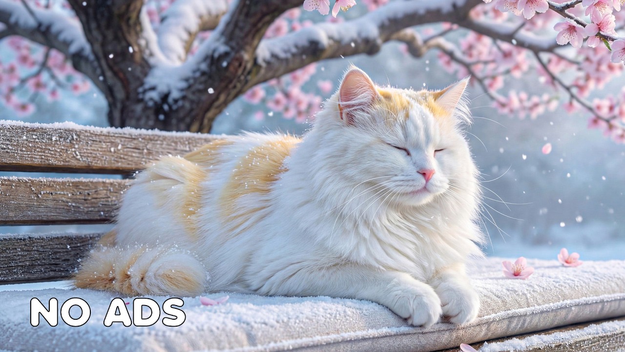12 часов музыки для кошек, чтобы заснуть. Снятие стресса. Исцеление стресса. Успокаивающее пианино.🐈