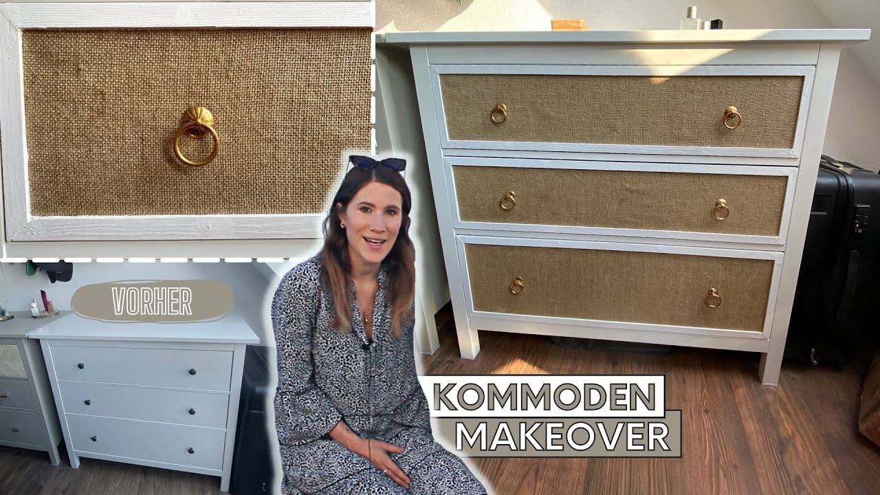 Kommoden Makeover - Hemnes Kommode im Boho Style - Möbel upcycling - YouTube