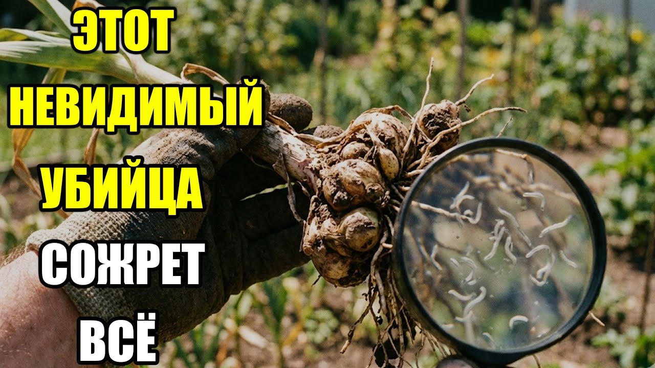 ГРЯЗНАЯ ТАЙНА ВАШЕЙ ПОЧВЫ! Этот монстр тайно убивает ваш огород