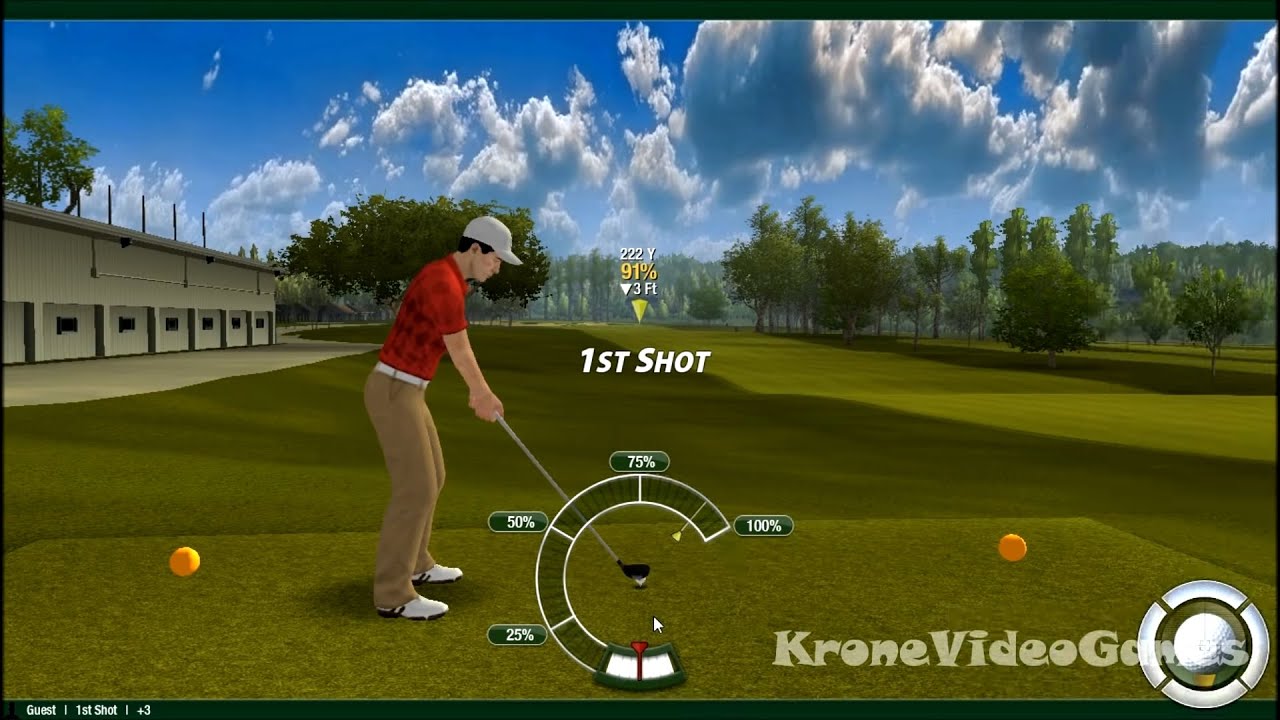 tiger woods pga tour 12 gameplay