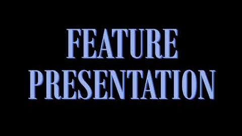 A Special Message After our Feature / Feature Presentation