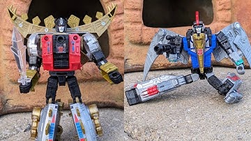 Transformers generations Dinobots snarl and swoop power of the primes action figures