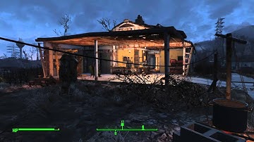 Fallout 4 - NPC in geometry - bug/glitch