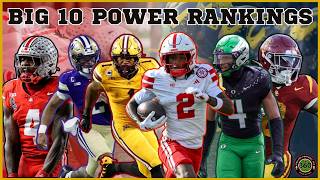 Big Ten Power Rankings In Depth Breakdowns and Analysis