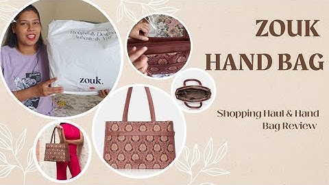 ZOUK PARCEL 📦 UNBOXING VIDEO 📷 ❤️/ ZOUK HAND BAG REVIEW 👜/#zouk #handbags #offer 