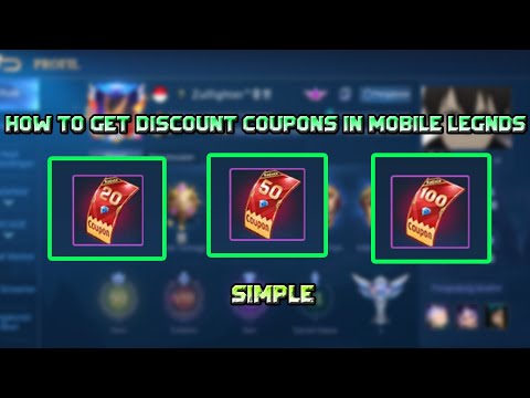 HOW TO GET UNLIMITED DISCOUNT COUPONS IN MOBILE LEGENDS – english language