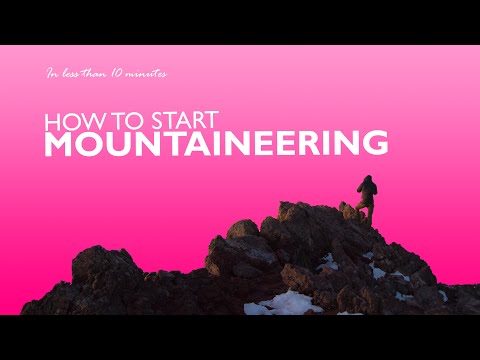 Video: Hvordan Man Går På Bjergbestigning