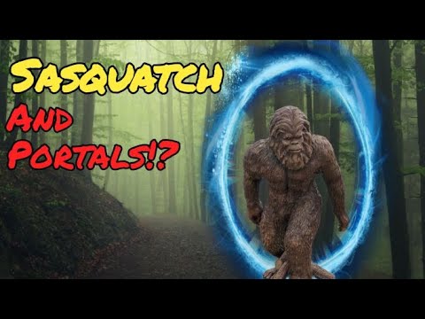 Sasquatch Disappears into Portal!?  Arbuckle Mountains Oklahoma.