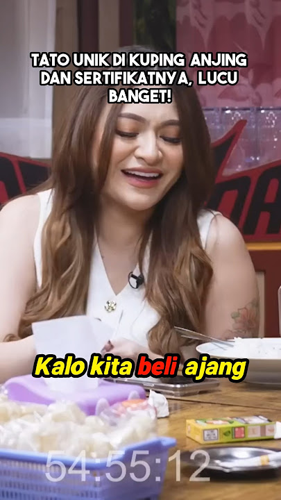 Tato di Kuping Anjing yang Bikin Ngakak!