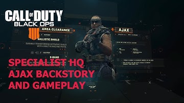 SPECIALIST HQ AJAX Black Ops 4 Gameplay Part 1