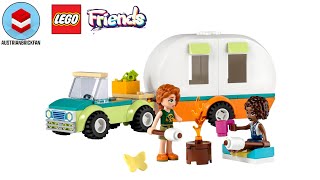 Мульт LEGO Friends 41726 Holiday Camping Trip LEGO Speed Build Review