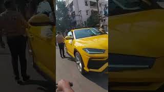 Lamborghini URUS Yellow colour Bhubaneswar