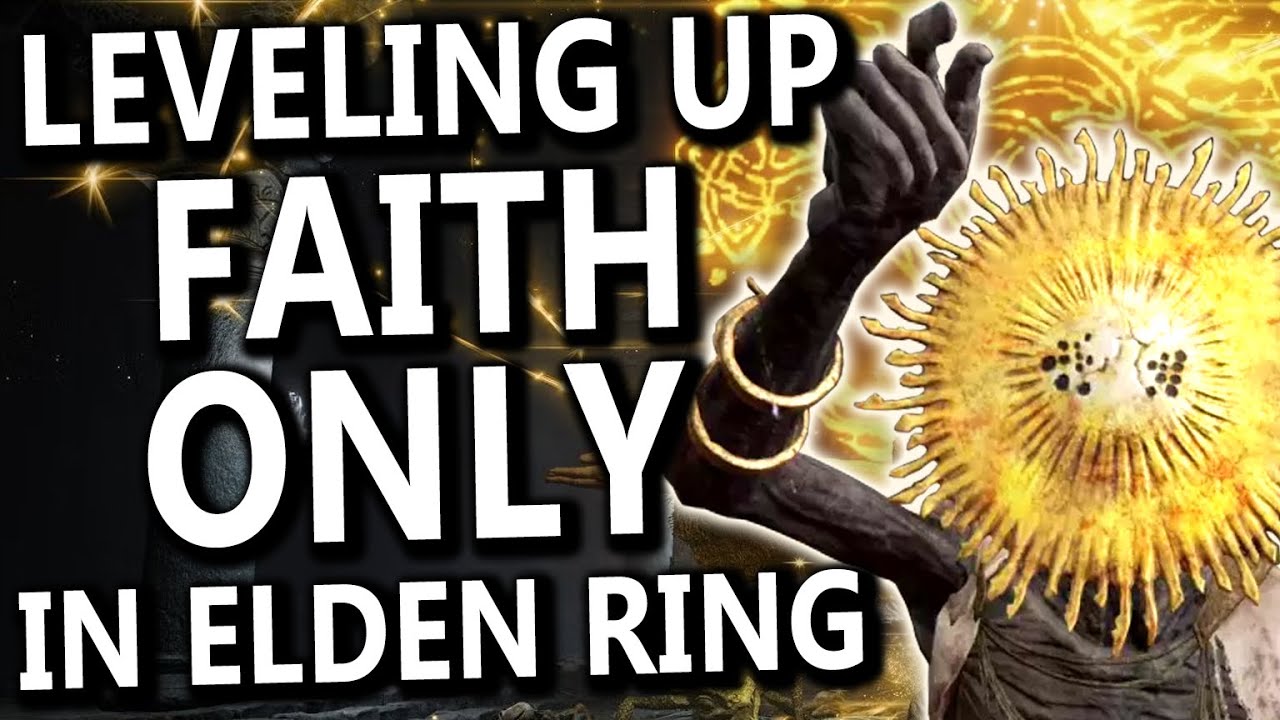 Leveling Faith ONLY in Elden Ring YouTube