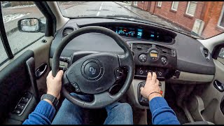 2003 Renault Scenic [2.0 i 136HP] | POV Test Drive #1026 Joe Black