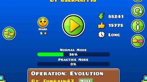 Geometry Dash : Evolution of Colour by UserMatt18