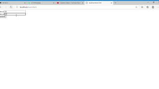 Demo Web application to find even numbers between two given numbers using Javascript